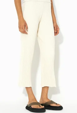 Ginza Rib Cropped Pant
