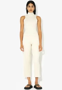 Ginza Rib Cropped Pant