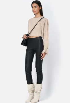 Ginza Rib Cropped Top