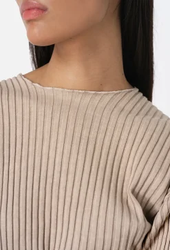 Ginza Rib Cropped Top