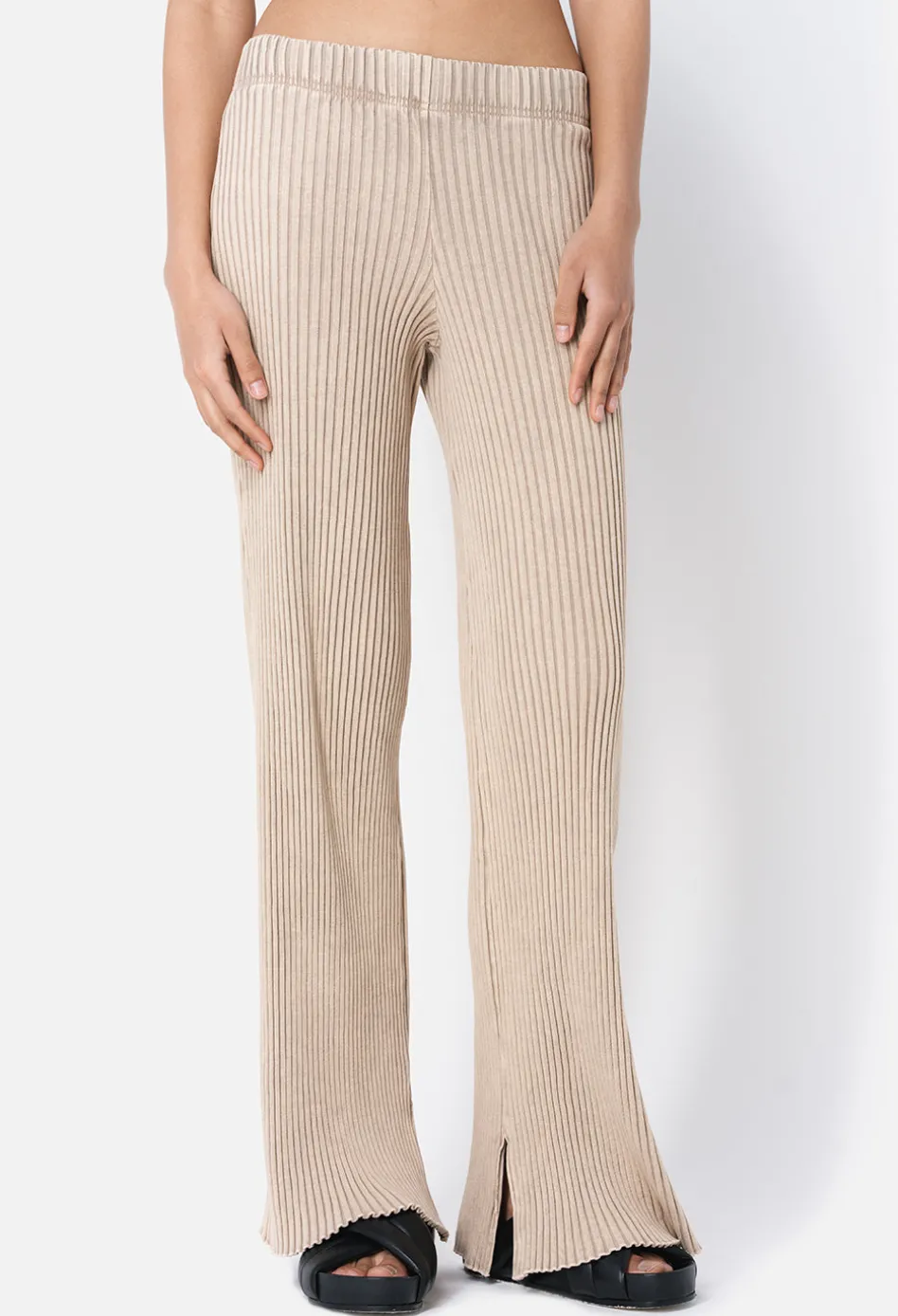 Ginza Rib Split Pant