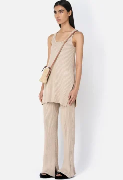 Ginza Rib Split Pant