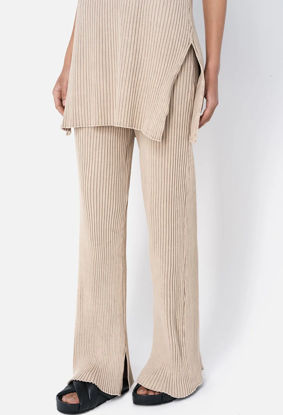 Ginza Rib Split Pant