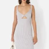 Ginza Rib Twist Dress