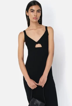 Ginza Rib Twist Dress