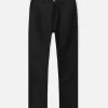 High Rise Straight Moleskin Pant