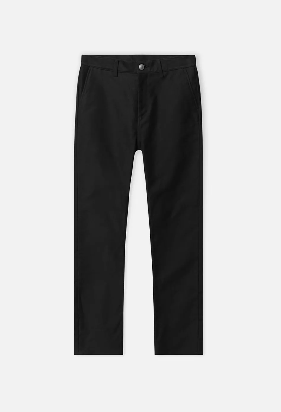 High Rise Straight Moleskin Pant