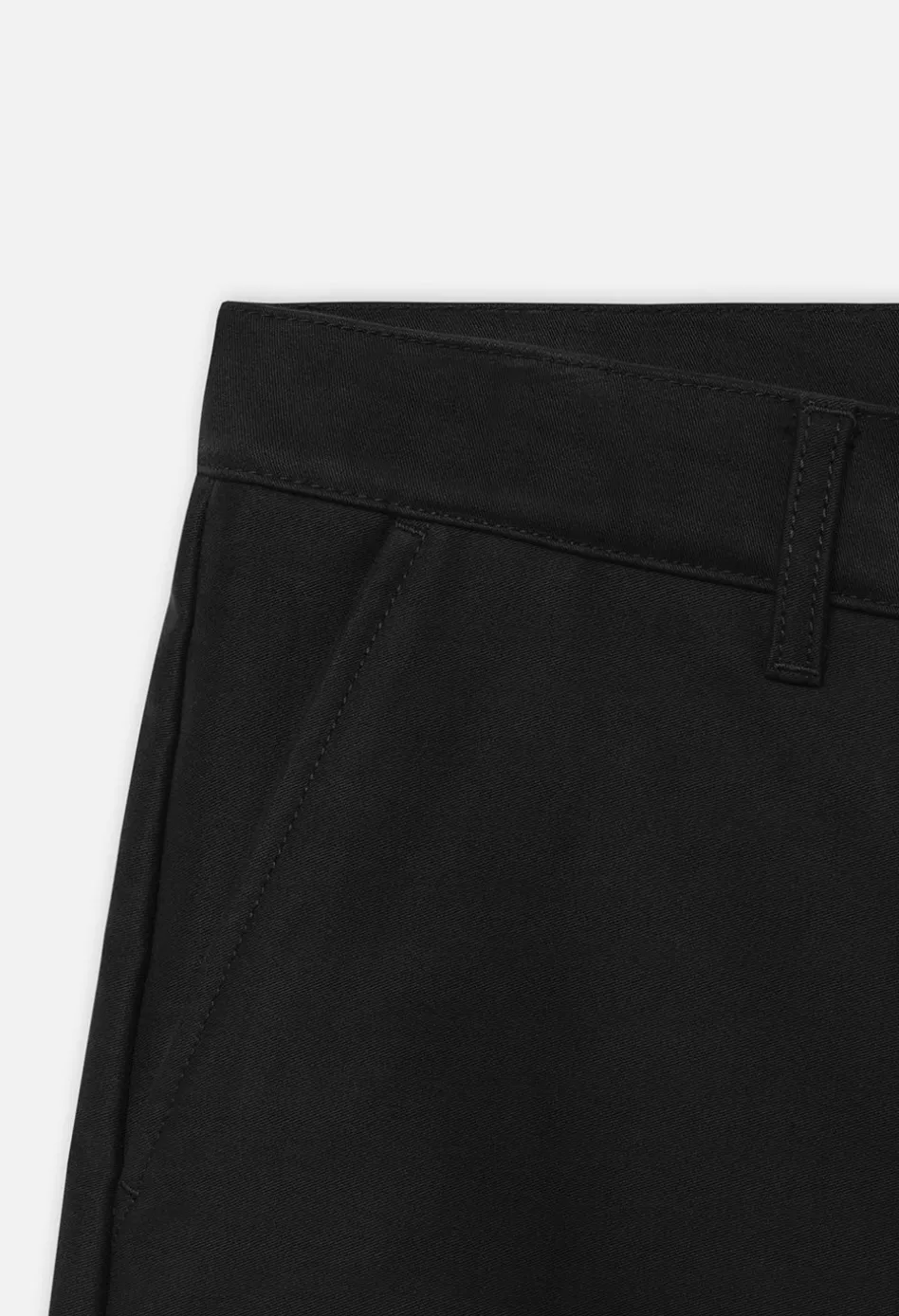 High Rise Straight Moleskin Pant