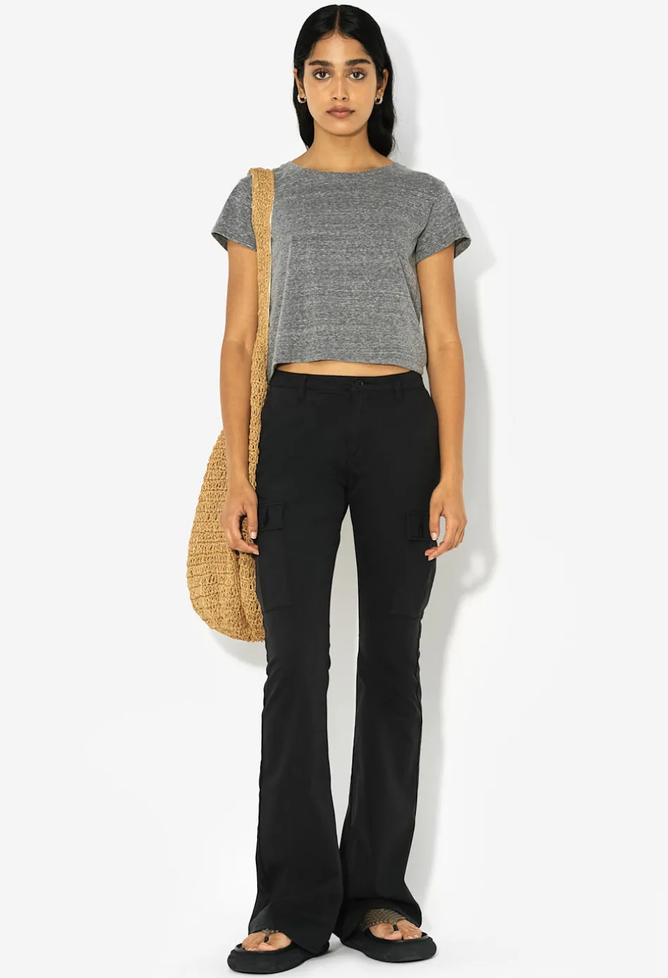 Jersey Cropped Tee