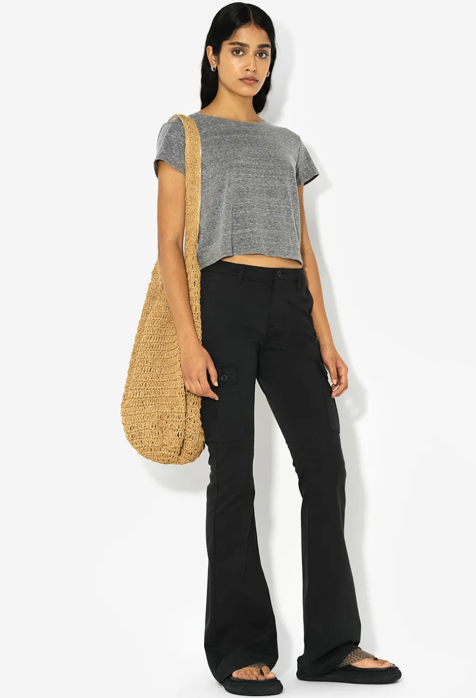 Jersey Cropped Tee
