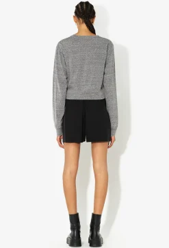 Jersey LS Cropped Tee