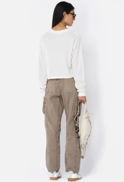 Jersey LS Cropped Tee