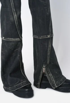 Leather Biker Pants