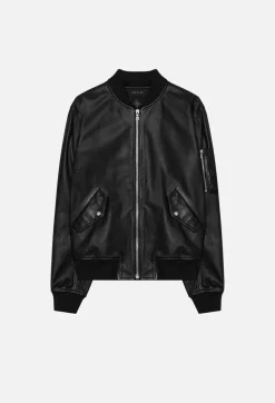 Leather Bogota Bomber