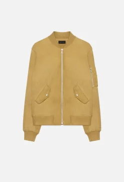 Leather Bogota Bomber