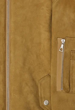 Leather Bogota Bomber