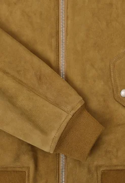 Leather Bogota Bomber