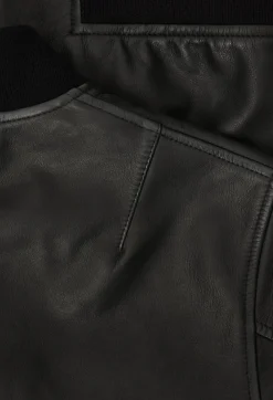 Leather Bogota Bomber