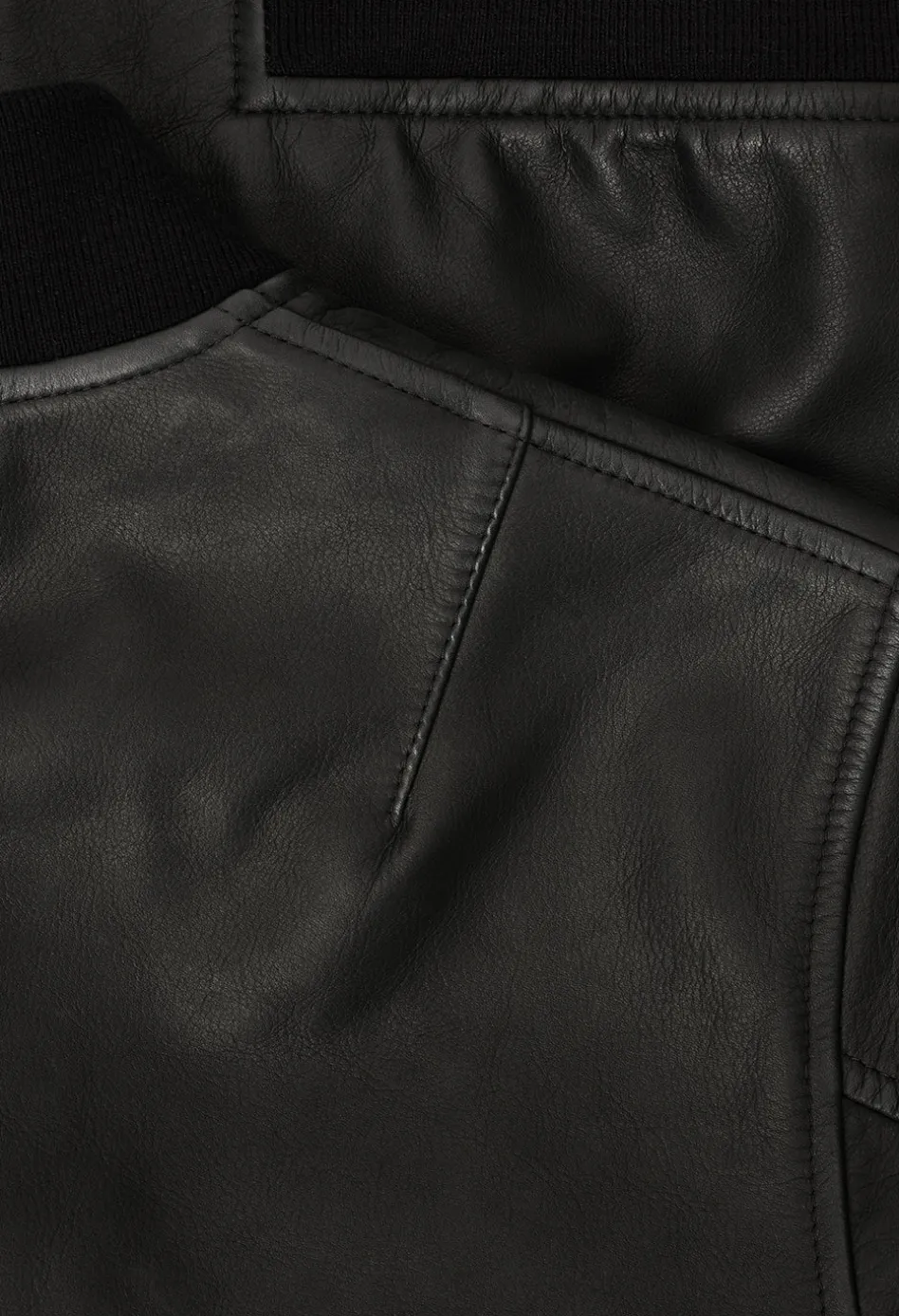 Leather Bogota Bomber