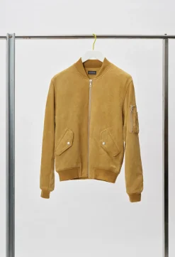 Leather Bogota Bomber