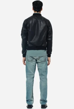 Leather Bogota Bomber