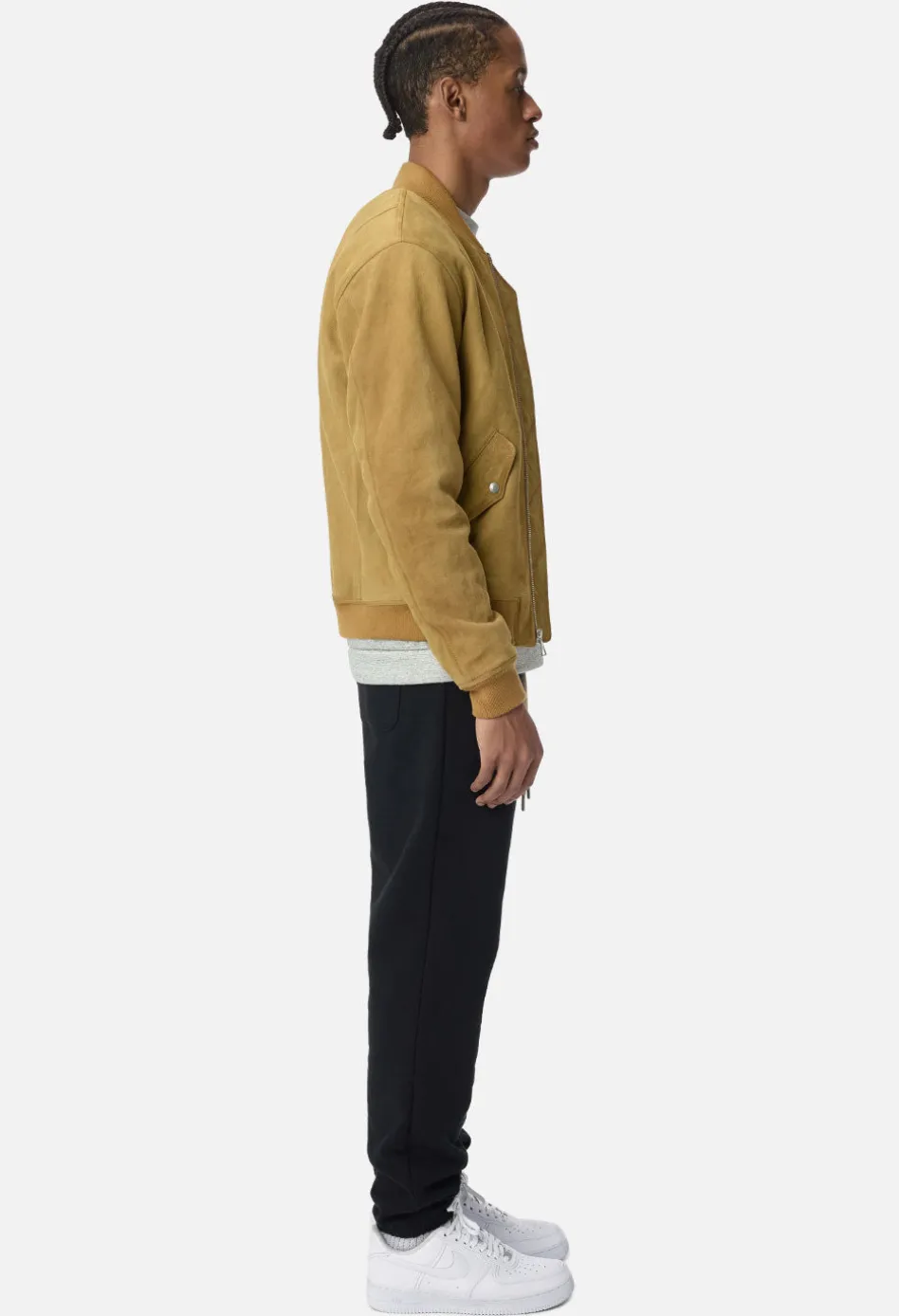 Leather Bogota Bomber