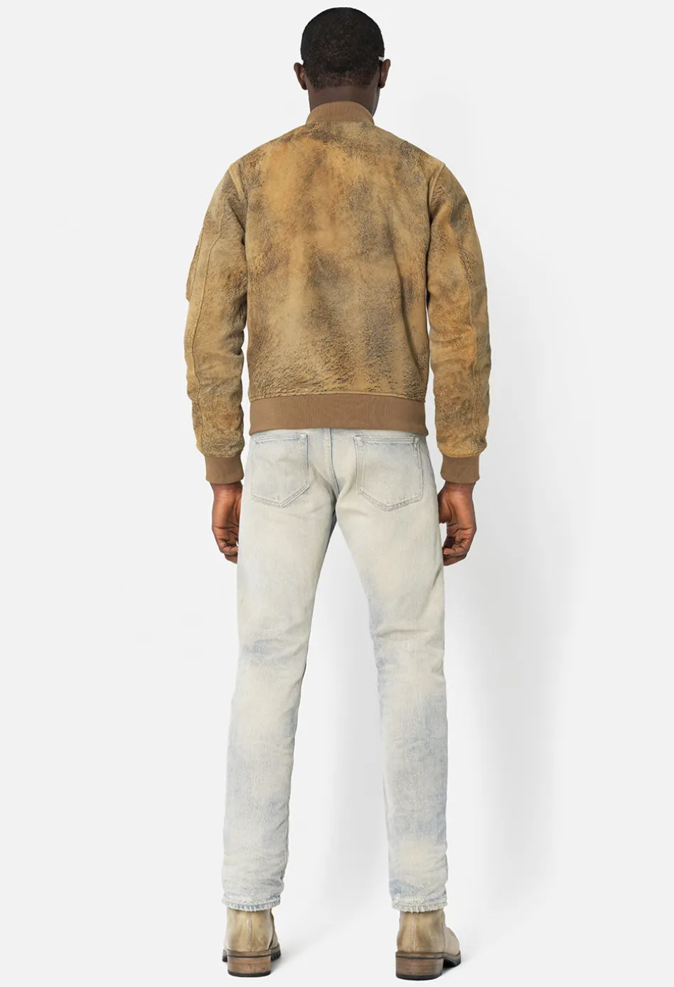 Leather Bogota Bomber