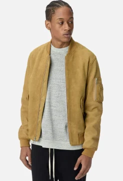 Leather Bogota Bomber