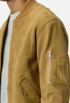 Leather Bogota Bomber