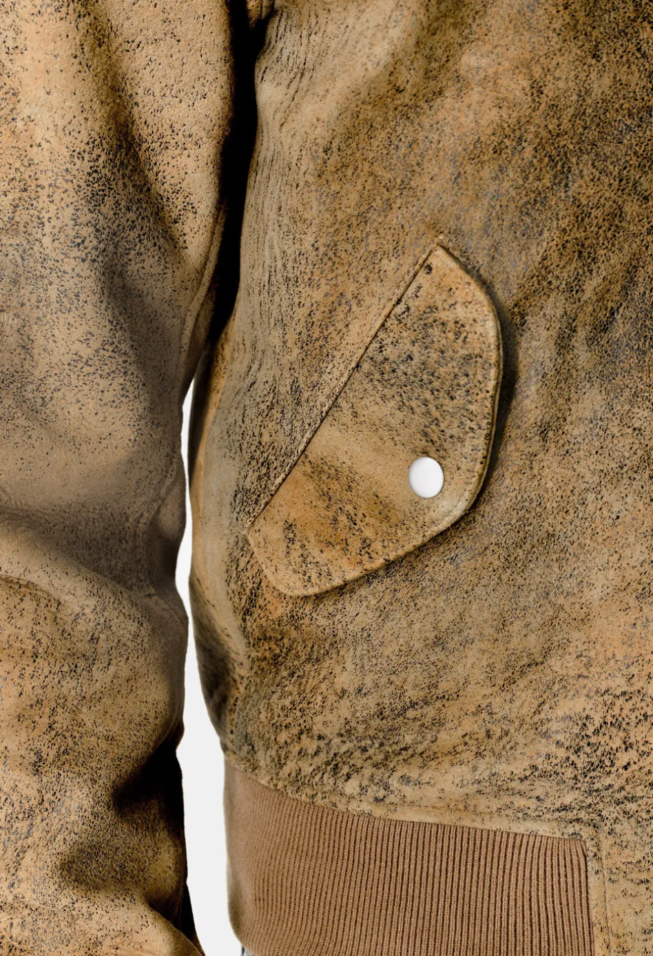 Leather Bogota Bomber
