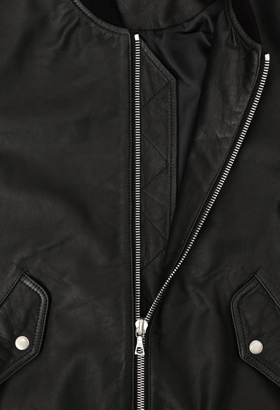 Leather Bogota Bomber