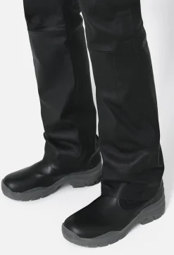 Leather Caribou Bootcut