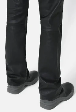 Leather Caribou Bootcut