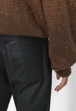 Leather Caribou Bootcut