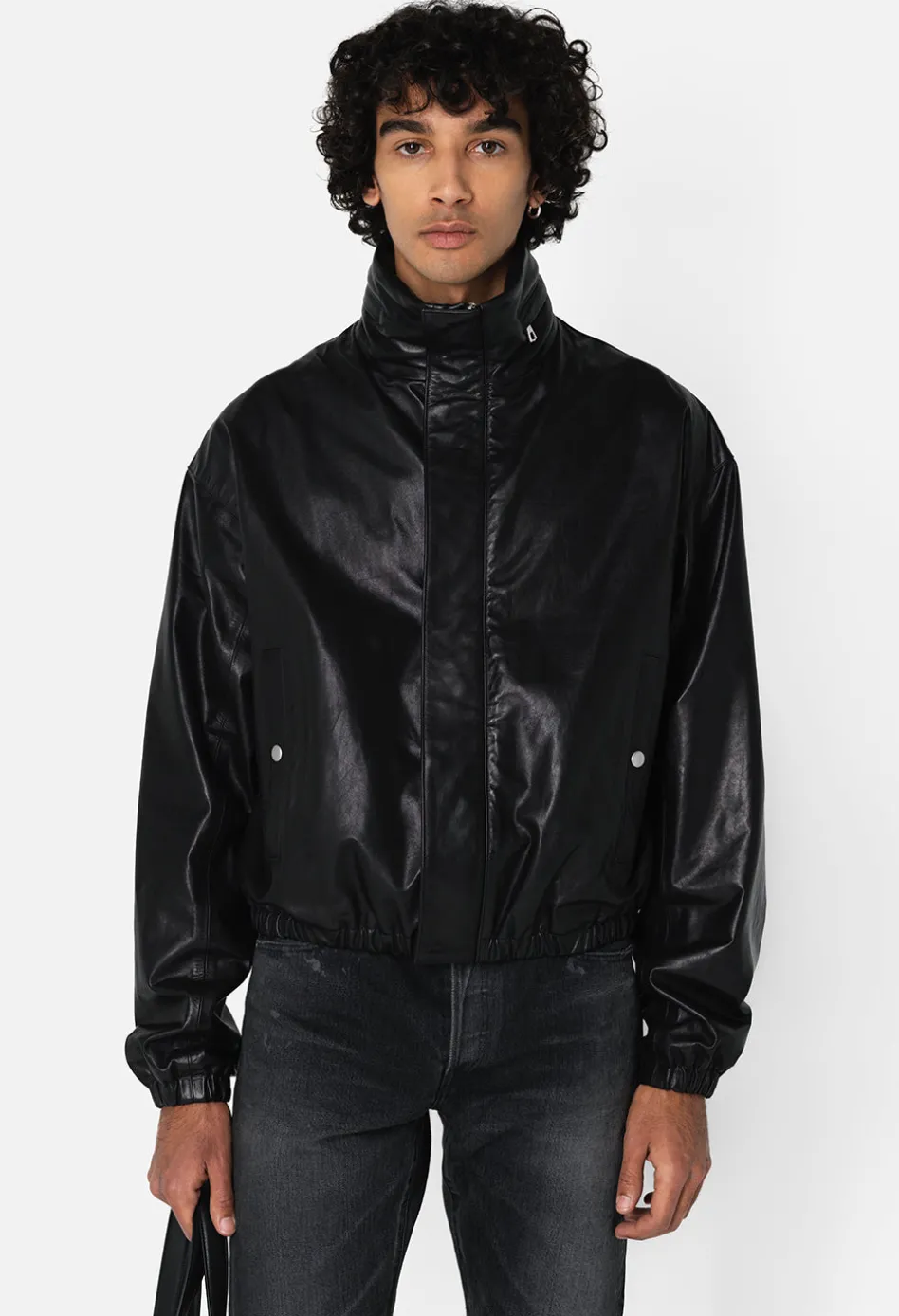 Leather Jumper Jacket