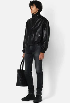 Leather Jumper Jacket