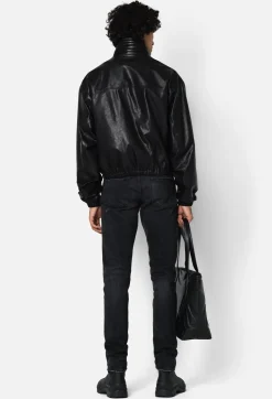 Leather Jumper Jacket
