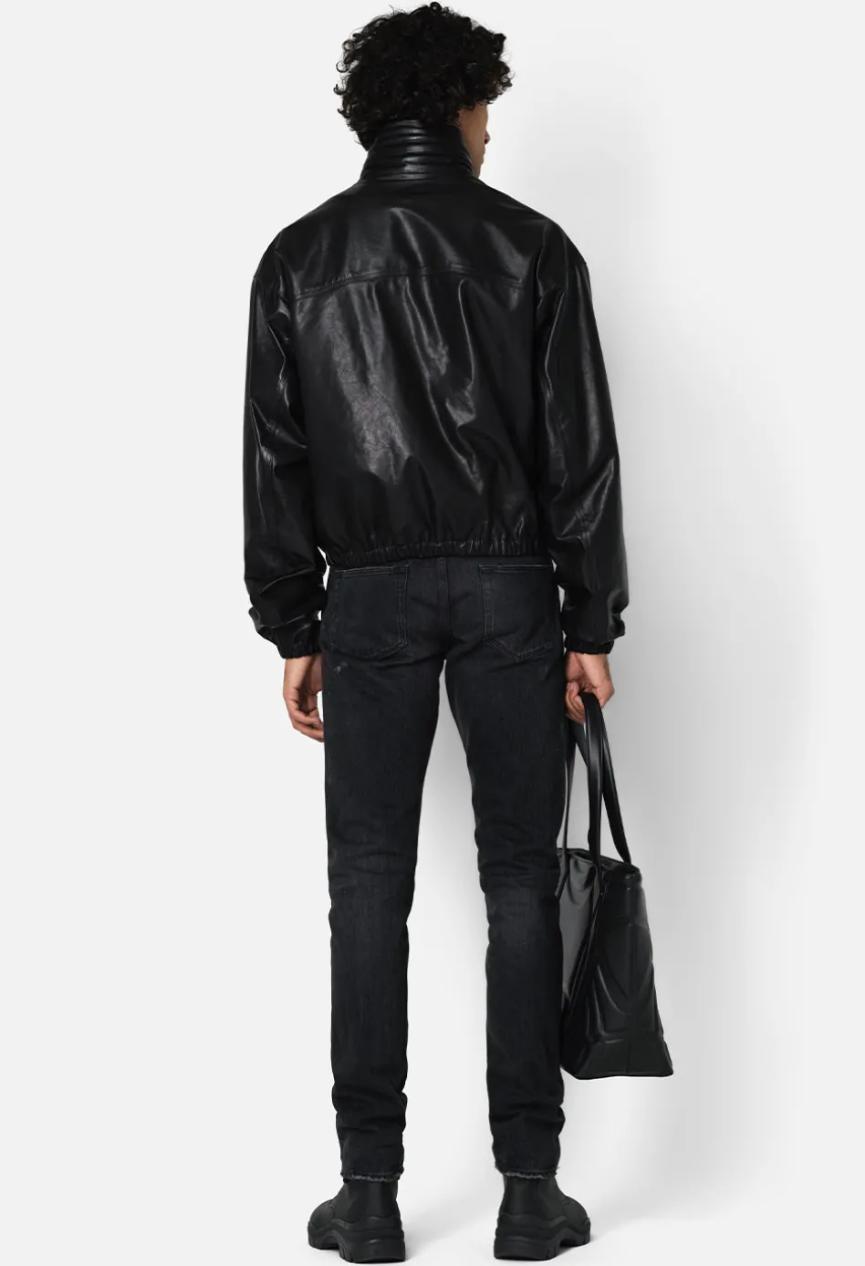 Leather Jumper Jacket