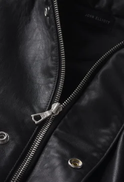 Leather Jumper Jacket