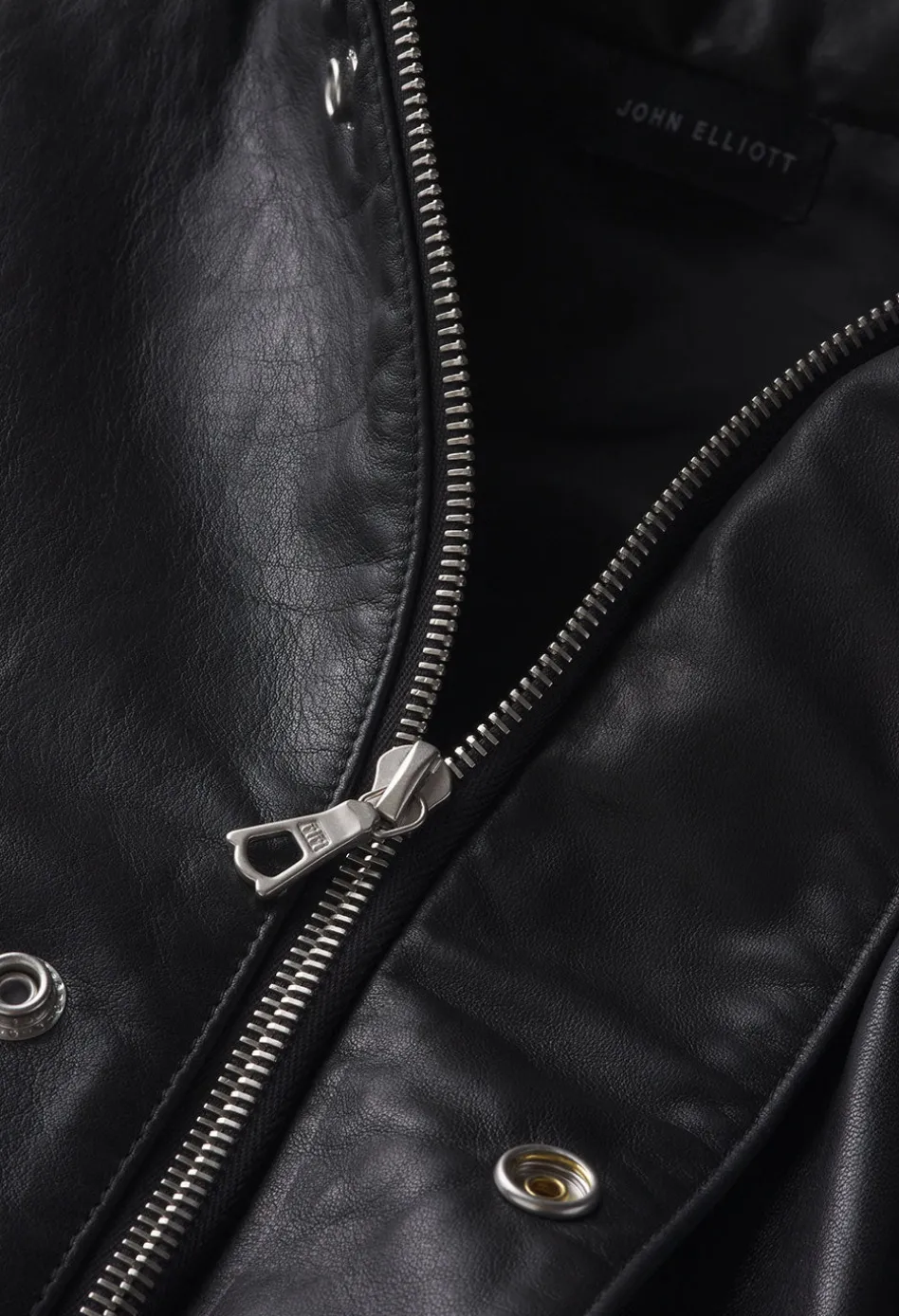 Leather Jumper Jacket