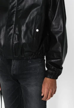Leather Jumper Jacket