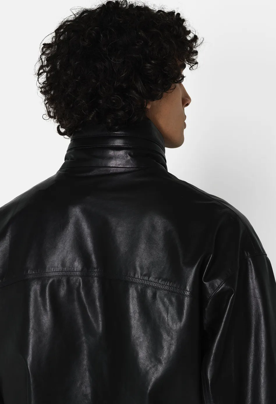 Leather Jumper Jacket