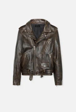 Leather Moto Jacket
