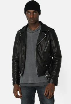 Leather Moto Jacket