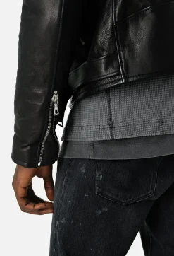 Leather Moto Jacket