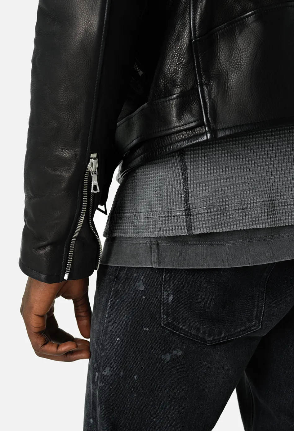 Leather Moto Jacket