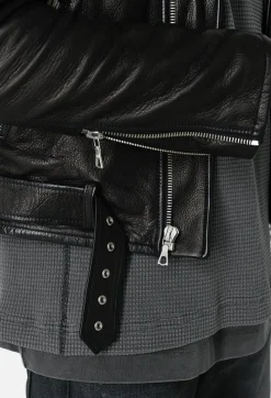 Leather Moto Jacket