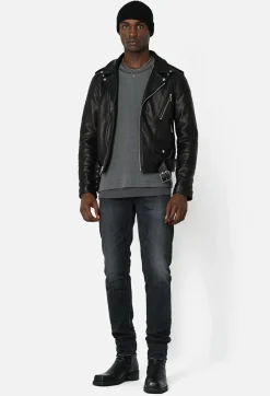 Leather Moto Jacket