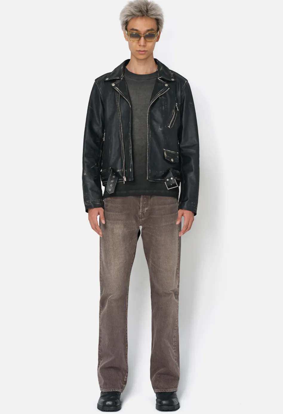 Leather Moto Jacket