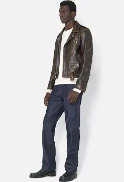 Leather Moto Jacket